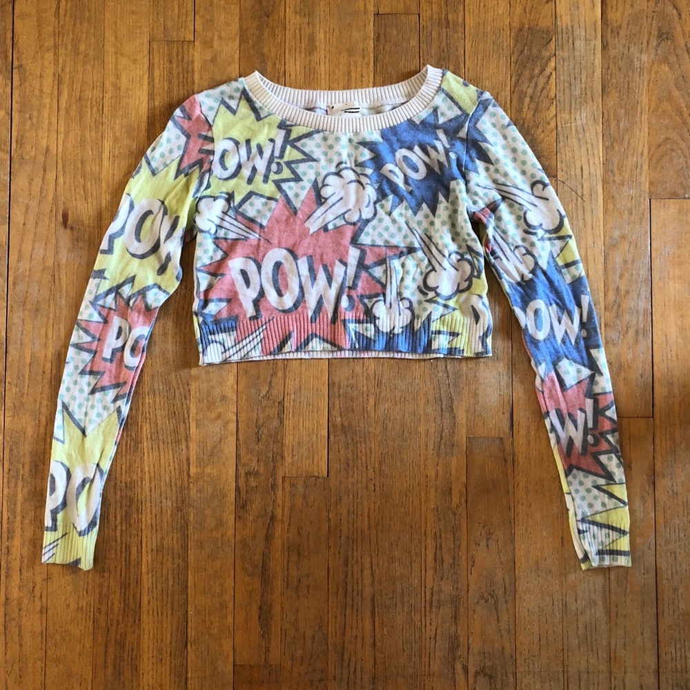 NWOT Urban Outfitters! Comic Crop Top!!!!!